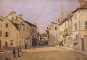 Square in Argenteuil Alfred Sisley